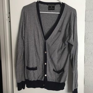 Scotch & Soda Striped Cardigan